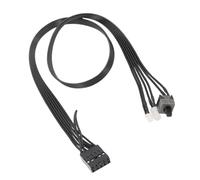 WKabnkn Carte mère Commutateurs d'alimentation Câble adaptateur Châssis PC Panneau Avant Commutateurs Extension pour Bouton d'extension 280 600 G1
