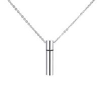 WKabnkn Collier cylindrique en acier inoxydable doré pour homme avec pendentif « I Still Need You To Be Close To Be Close To », taille unique, Comme décrit, Comme décrit.