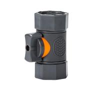 WKabnkn Connecteur de vannes de tuyau d'arrosage 6 mm double filetage femelle ABS Construction Commutateurs compatibles avec les flux rapides ABS Débit d'eau Valve de contrôle