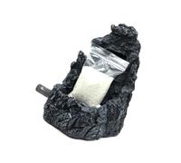 WKabnkn Décorations de cascade de sable en résine sûre pour aquariums - Caractéristiques dynamiques et faciles d'entretien pour une longue durée de vie - Décoration de rocailles artificielles