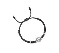 WKabnkn Élégante chaîne de main tissée réglable conçue pour divers sports et comme bande robuste pour une utilisation active. Bande de corde noire, taille unique, Comme décrit
