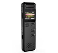 WKabnkn Enregistreur vocal numérique professionnel avec musique haute fidélité et longue durée de vie de la batterie pour conférences, réunions, entretiens, appareil en alliage de zinc