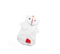 WKabnkn Funny Chick Designs Vêtements pour animaux de compagnie pour chiens et chats de petite à grande taille Costume d'événement fête à thème races 2 pattes Costume de poulet pour animal domestique