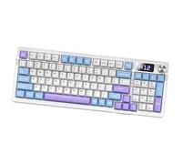 WKabnkn Jeu de touches interconnectées pleine taille avec technologie de changement de code numéroté, structure de suppression du bruit en 5 étapes et contrôle audiovisuel physique, jeu de touches de