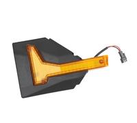 WKabnkn Lampe d'avertissement pour vélo - Longue durée de vie de la batterie - Installation simple - Pour une meilleure sécurité - Installation simple - Éclairage de scooter