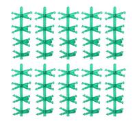 WKabnkn Lot de 10 appâts de pêche - Perles souples - Support durable - Équipement professionnel pour les pêcheurs à la ligne - Ancres de pêche