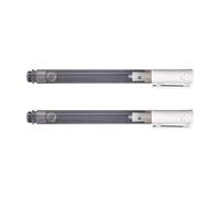 WKabnkn Lot de 2 stylos vides à pointe fine de 3 mm pour écrire en douceur pour enseignants, étudiants, artistes et amateurs de peinture pour tableau blanc