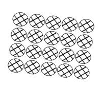 WKabnkn Lot de 20 plateaux de pots de fleurs respirants avec trous de drainage favorisant la santé des racines, réutilisables, soucoupes pour plantes, contrôle de l'humidité du sol