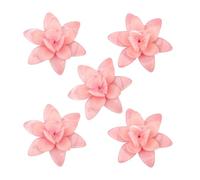 WKabnkn Lot de 5 accessoires de bijoux en résine pour loisirs créatifs - Kit d'accessoires pour cheveux - Répliques de feuilles réalistes, taille unique, Comme décrit, Comme décrit.