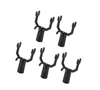 WKabnkn Lot de 5 pinces professionnelles en métal résistant aux intempéries pour jardiniers, supports de branches en alliage d'aluminium