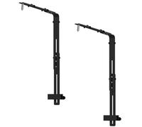 WKabnkn Modern Marinepark Support d'éclairage Cadre en aluminium renforcé 5,0 mm Structure de cessation modifiable pour conditions marines Parenthèse de réservoir de poissons