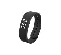 WKabnkn Montre intelligente pour observer le sommeil - Alarme silencieuse - Contrôle de la musique - Mises à jour de la météo - Affichage rond - Pour dormeurs légers - Pour adultes