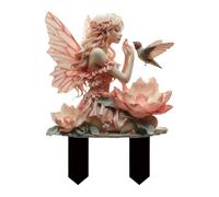 WKabnkn Piquet de jardin en acrylique Forêts mystiques - Décoration d'extérieur - Résistant aux intempéries - Pour patios, cour et paysage - Piquet de jardin en acrylique