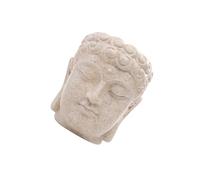 WKabnkn Pot de fleurs en résine en forme de tête de bouddhas pour intérieur ou extérieur - Décoration de jardin et plantes grasses