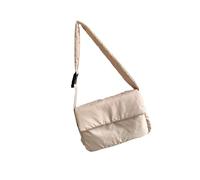 WKabnkn Sac à bandoulière confortable et réglable en nylon - Design ergonomique - Port prolongé - Voyage - Shopping - Pratique - Sac de mode japonais, abricot