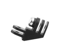 WKabnkn Support coudé à 90 degrés pour caméra d'action - Gain de place - Flexible - Angle vertical horizontal - Compatible avec les scènes étroites - Adaptateurs économiseur d'espace