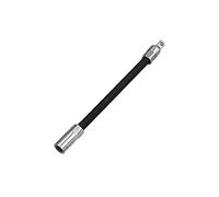 WKabnkn Tige d'extension flexible 1/4 1/2 3/8 Clés à douille élastique manchon de bielle pour diverses clés électriques Ressort Flexible Arbre à cliquet rapide