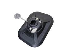 WKAIYUAN Bateau Gonflable en PVC, électronique, GPS, détecteur de Poisson, Support de caméra, Base de Boule de Kayak, Kit de Drapeau de sécurité, Coussin de Bricolage(Star Mount)