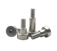 WKAIYUAN Boulon à vis à épaulement en acier inoxydable 304 M10, tête à six pans creux, roulement à rouleaux, 1 pièces(14mm)