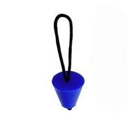 WKAIYUAN Kit de Bouchons de Trous de vidange avec Corde, 2 pièces, for Kayak, canoë, Bateau Marin, dériveur, Bouchon de vidange(Blue 1 PC)
