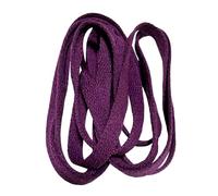 WKAIYUAN Lacets plats de 8mm de large, for baskets, chaussures de Sport, 24 couleurs, 80cm / 100cm / 120cm / 140cm / 160cm(No 9 purple,100cm)