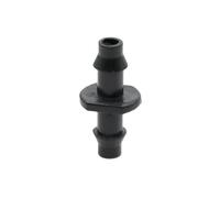 WKAIYUAN Raccord de Tuyau d'arrosage Droit 1/4" à Double Embout cannelé, raccord Rapide for Tuyau d'arrosage agricole, raccords d'irrigation Goutte à Goutte, 500 pièces