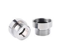 WKAIYUAN Raccord d'eau M22/M24 à Filetage Femelle vers Filetage mâle 1/2", Adaptateur de Robinet d'eau, raccord d'irrigation de Jardin, Accessoires de Lavage de Voiture(M22)