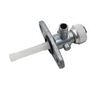 WKAIYUAN Robinet de réservoir de Carburant, Interrupteur de Robinet de Carburant for 50 65 50cc 65cc Mini Pro SR JR Adventure XC 50SX 65SX(Silver)
