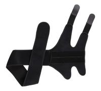 wkao 1 genouillère pour chien déchiré ACL, taille M, noir, support de jambe réglable pour la récupération canine et la stabilité articulaire, immobilisation de la jambe arrière pour soulager le LCA