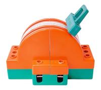 wkao Interrupteur à couteaux bipolaire 2P100A pour applications domestiques, interrupteur manuel 100 A, finition rouge et verte résistante, approuvé CCC pour la sécurité et l'adaptabilité