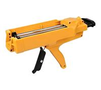 wkao Lot de 11 outils de calfeutrage double pistolet à calfeutrer - Rapport de poussée élevé pour joints époxy - Applicateur manuel d'adhésif double composant pour mur et sol