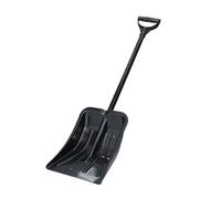 Wkclnfs Pelle à neige de 96 cm de long avec profil en aluminium, pelle à neige amovible avec poignée en D pour allée, camping, jeu de bonhomme de neige