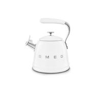 Bouilloire SMEG sifflante 2.3L blanc