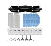 WKFBIFLY Brosse principale, filtre, lingette de nettoyage, sac à poussière latéral, compatible avec les aspirateurs EZVIZ RE4 Plus et RE5. Accessoires for balayeuses