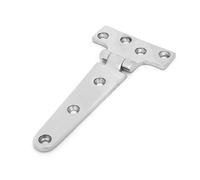 WKFBIFLY Charnière de porte en acier inoxydable épais, Type T, accessoires for la maison, 151x75x4.5mm