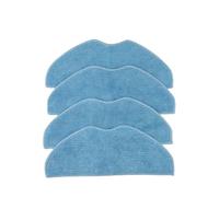 WKFBIFLY Chiffons de vadrouille de remplacement compatibles avec les pièces d'aspirateur EZVIZ RE4/RE4 Plus/RE5/RE5 Plus, paquet de 4 ou 10 Options disponibles(4 PACK)