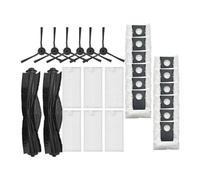 WKFBIFLY Compatible avec Eureka J20 / Midea W20, brosse latérale principale de remplacement, filtre HEPA, sacs à poussière, pièces de rechange, accessoires