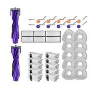 WKFBIFLY Compatible avec les pièces d'aspirateur Narwal Freo Z10/Narwal Freo Pro, rouleau principal, brosse latérale, couvercle, sacs à poussière