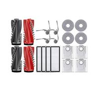 WKFBIFLY Compatible avec les pièces de rechange Qrevo L/QR 798/QV 35A/QR 598, brosse latérale principale, filtre HEPA, chiffon de nettoyage, sac à poussière