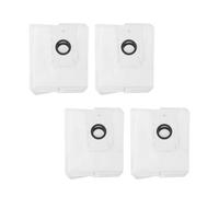 WKFBIFLY Ensemble de sacs for aspirateur Robot, Compatible avec Tapo RV30 Plus RV10 et RVA200, capacité de 4l for des maisons propres(4 PACK)