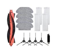 WKFBIFLY Kit de pièces de rechange for aspirateur RCV 3, brosse latérale principale, filtre Hepa, tissu de vadrouille