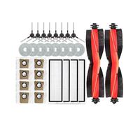 WKFBIFLY Lot de 30 pièces de rechange for aspirateur Xiaomi X20 Max/Pro D109GL D102GL, brosse, filtre, serpillière, sac à poussière