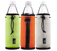 WKieason Lot de 3 manchons isolants en néoprène pour bouteille d'eau de 473 à 530 ml