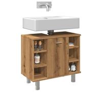 WKIEQACO Ensemble de meubles, ensembles de meubles de salle de bain, armoire de salle de bain, chêne artisanal, 60 x 32 x 53,5 cm, bois d'ingénierie