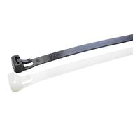 WKK 11887071 11887071 Serre-câble 150 mm 7.60 mm noir réouvrable, stabilisé aux