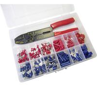 WKK 60349 Assortiment de cosses à sertir 0.50 mm² 2.50 mm² rouge, bleu 1 set