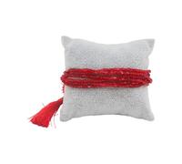 Wkldjf Frange de perles de verre faite à la main avec pampilles superposées, convient pour un usage quotidien décontracté et un événement spécial, taille unique, Comme décrit