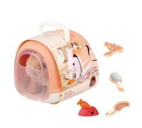 Wkldjf Jouet électronique en peluche pour animal de compagnie - Jouet robotique en peluche pour tout-petits - Jeu de rôle pour élever un animal