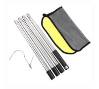 Wkldjf Le crochet de récupération simple à utiliser s'étend de petite taille à 1,6 m de longueur totale si nécessaire, pas d'outils d'installation de crochet de piscine