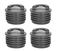 Wkldjf Lot de 4 bouchons de vidange en caoutchouc avec poignée pour canoës, bateaux, scuppers en caoutchouc